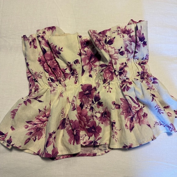 Floral Bandeau Top - Picture 3 of 4